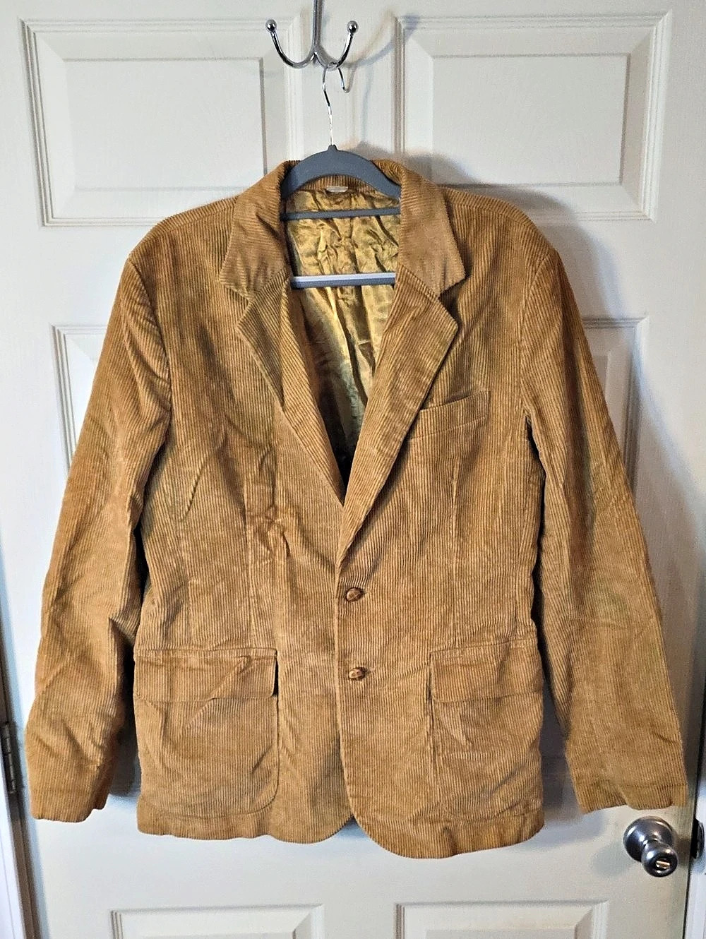 Corduroy Blazer in Brown